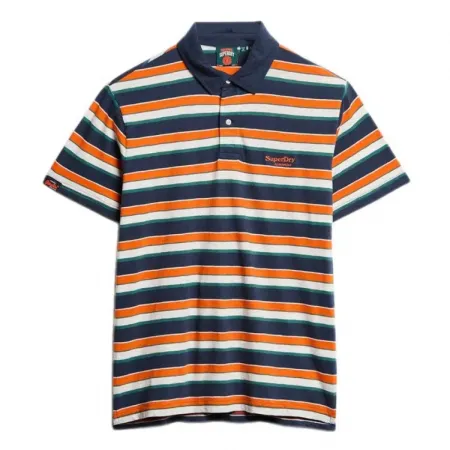 슈퍼드라이 Lightweight Stripe 반팔 폴로 셔츠 141663327