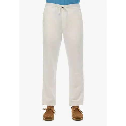 슈퍼드라이 Merchant Linen 바지 141663405