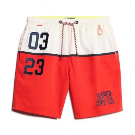 슈퍼드라이 Nautical 로고 17인치 수영 반바지 141663453