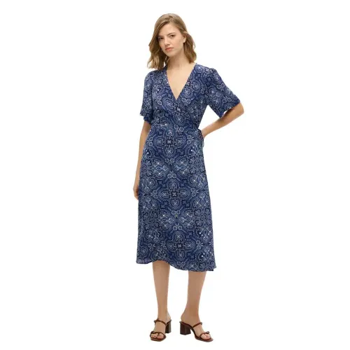 슈퍼드라이 Printed Wrap 드레스 141663507