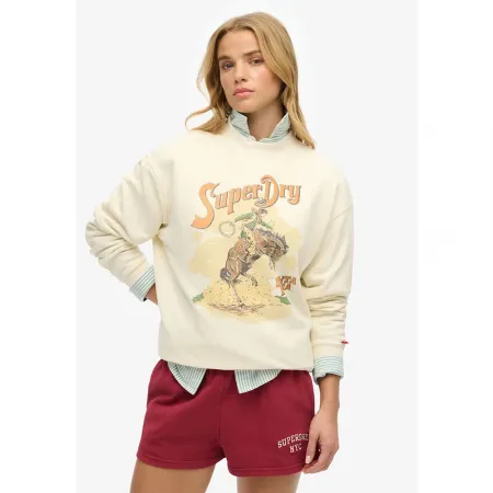 슈퍼드라이 Souvenir Graphic Loose 스웨터 141663565