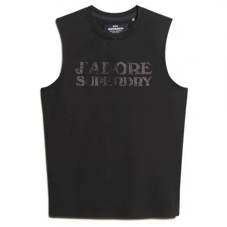 슈퍼드라이 Sport Luxe Fitted 민소매 티셔츠 141663582