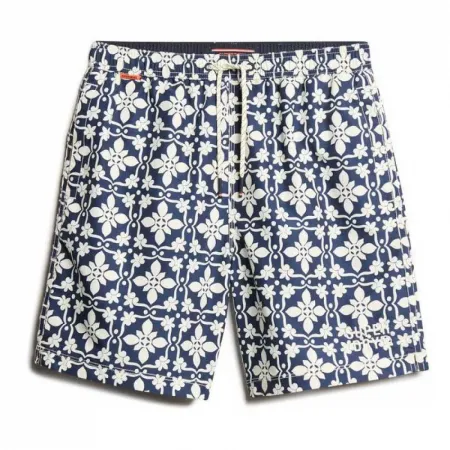 슈퍼드라이 Tile Print 16인치 수영 반바지 141663655