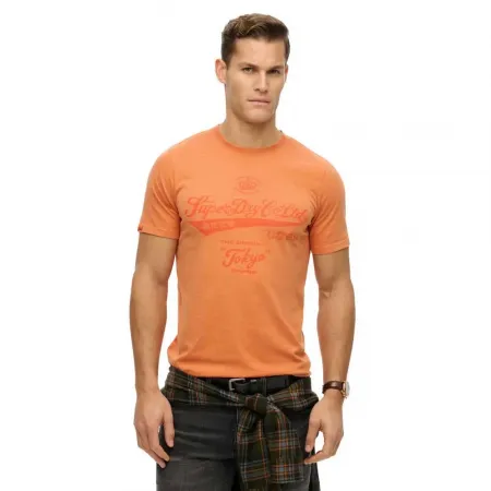 슈퍼드라이 Workwear Washed Relaxed 반팔 티셔츠 141663850