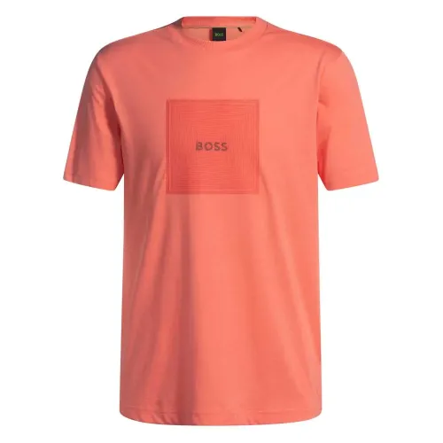 보스 Logo Rib 반팔 티셔츠 141693921