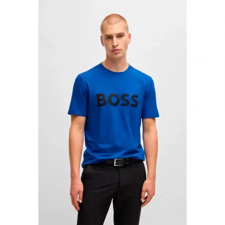 보스 Tape Logo 반팔 티셔츠 141694226