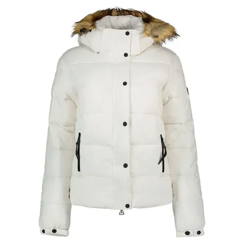 슈퍼드라이 빈티지 Hooded Mid Layer Short 자켓 리퍼비쉬 141716587