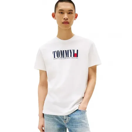 타미힐피거 DNA Flag Regular Fit 반팔 티셔츠 141785861