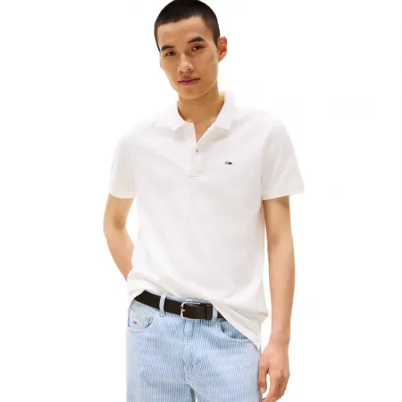 타미힐피거 Placket Slim Fit 반팔 폴로 셔츠 141785889