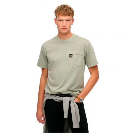 슈퍼드라이 Contrast Stitch Pocket 반팔 티셔츠 141844980