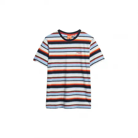 슈퍼드라이 Essential Stripe 반팔 티셔츠 141845026