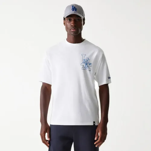 뉴에라 MLB LA 다져스 Floral Oversize 반팔 티셔츠 141848724