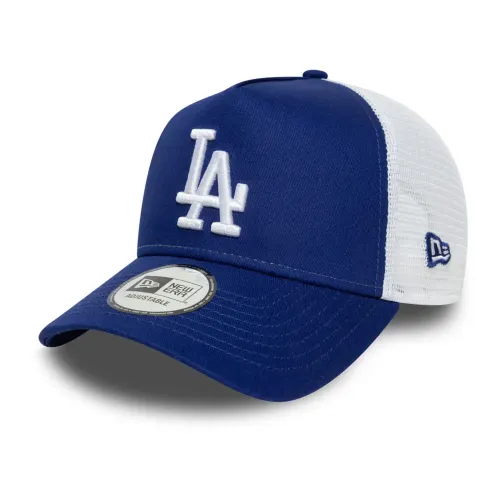 뉴에라 MLB LA 다져스 Side Patch 9Forty Aframe 트럭 운전사 모자 141848745