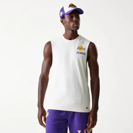 뉴에라 NBA Los Angeles Lakers Graphic 민소매 티셔츠 141848995