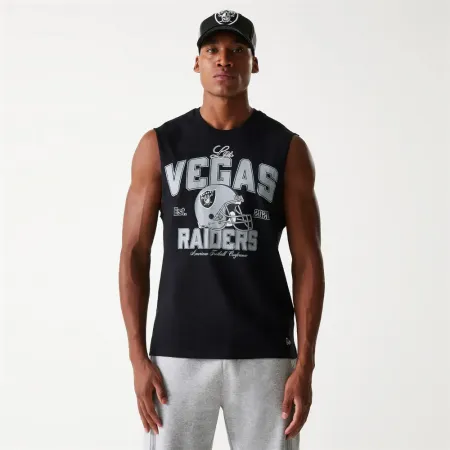 뉴에라 NFL Las Vegas Raiders Helmet 민소매 티셔츠 141849020