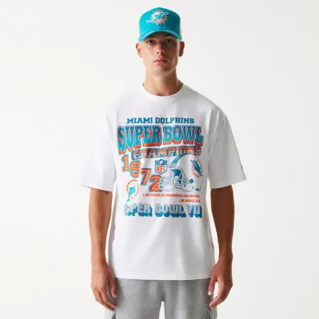 뉴에라 NFL Miami Dolphins Super Bowl 반팔 티셔츠 141849023