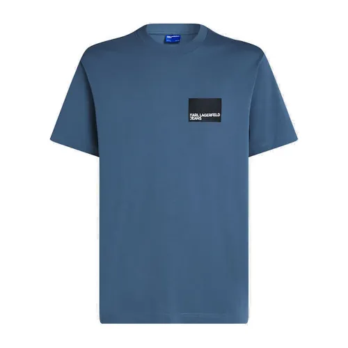 KARL LAGERFELD Reg Box Logo 반팔 티셔츠 141851877