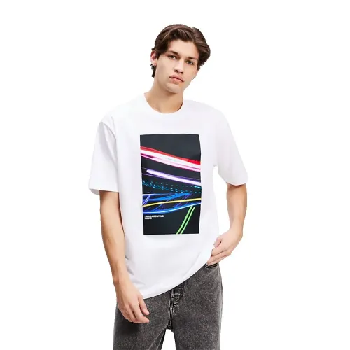 KARL LAGERFELD Relax Love Unlocked 반팔 티셔츠 141851892