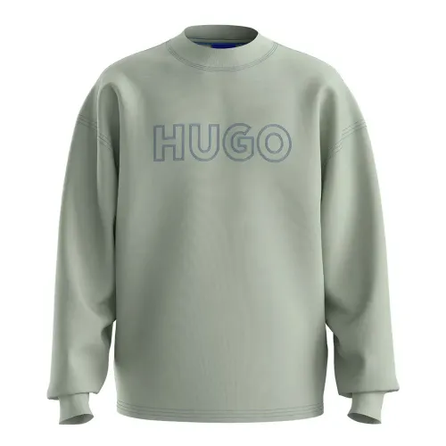 휴고 보스 Nitlogolong 10263650 01 BLUE 스웨터 141857454