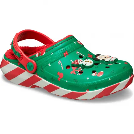 크록스 Mickey Xmas Lined Classic 샌들 141858586