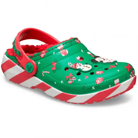크록스 Mickey Xmas Lined Classic 샌들 141858587