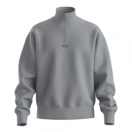 휴고 보스 Neeler 10249110 BLUE 하프 지퍼 스웨터 141956464