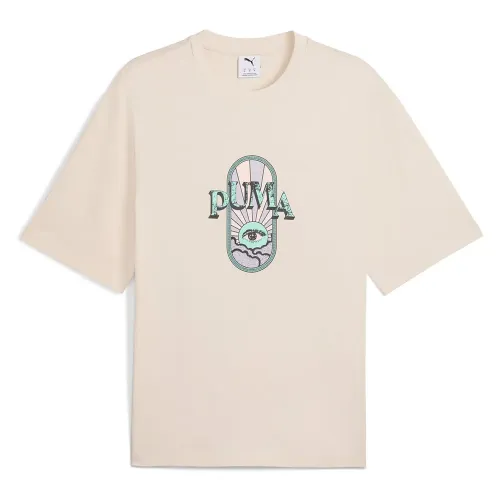 푸마 그래픽 Fest Boxy 반팔 티셔츠 141990098