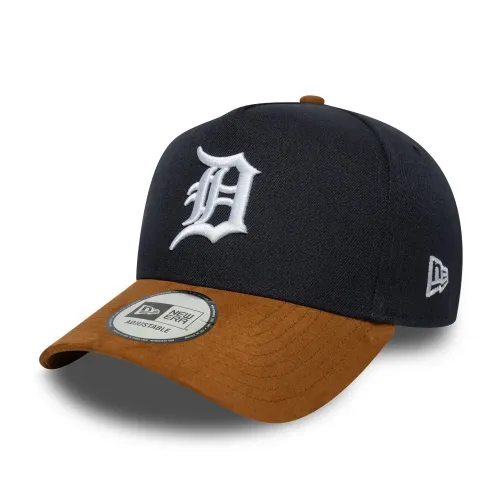 뉴에라 MLB Suede Visor Eframe Detroit Tigers 모자 142030384