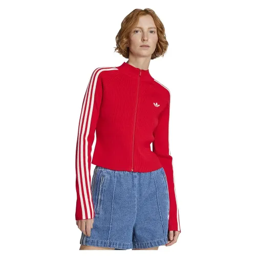아디다스 아디컬러 3 Stripes Slim Knit 트랙 자켓 142095274
