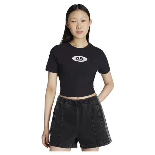아디다스 Campus 2000 Back Cut Out Rib 반팔 티셔츠 142095915