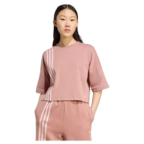아디다스 Off Placed 3 Stripes 반팔 티셔츠 142096631