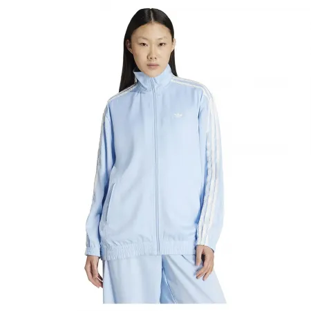 아디다스 Satin Firebird Ruffle 3 Stripes 트랙 자켓 142096889