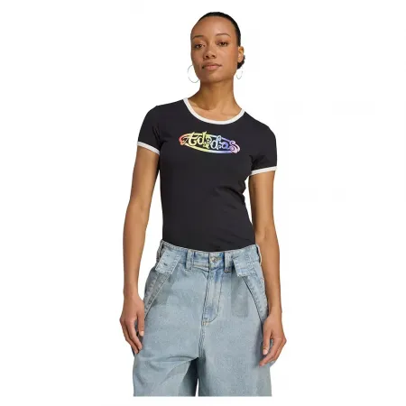 아디다스 X Jeremy Scott Pride Graphic Slim 반팔 티셔츠 142097393