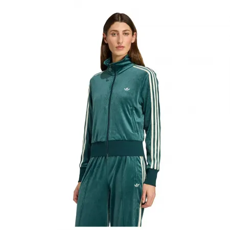 아디다스 X Liberty London De보스ed Velvet Firebird 트랙 자켓 142097414