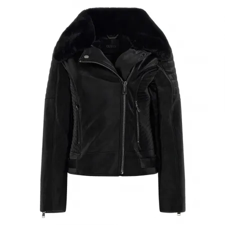 게스 Darcey Biker 가죽 자켓 142111929