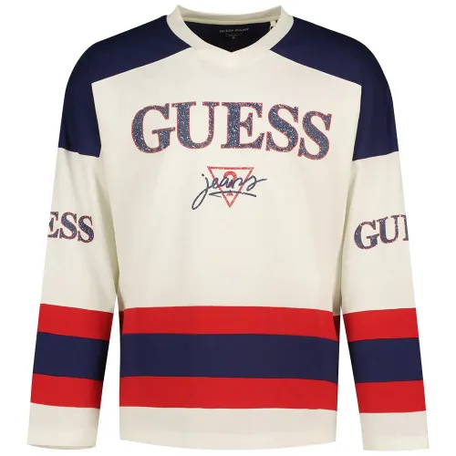 게스 Oversize Hockey 반팔 티셔츠 142112235
