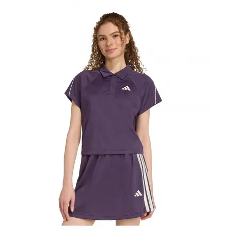 아디다스 Stadium 3 Stripes Tennis Inspired Jacquard Polo 반팔 티셔츠 142118180