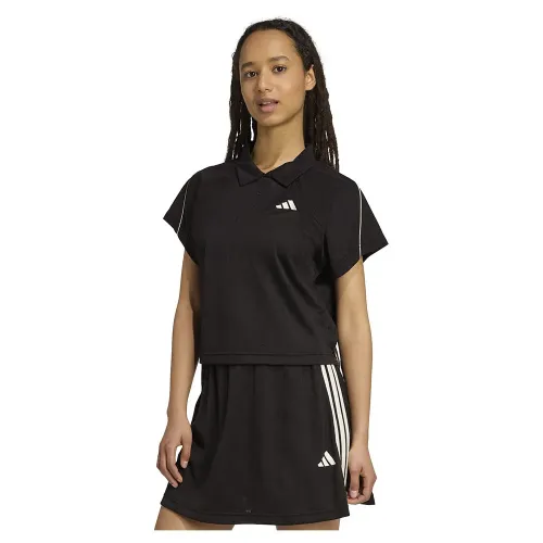 아디다스 Stadium 3 Stripes Tennis Inspired Jacquard Polo 반팔 티셔츠 142118182