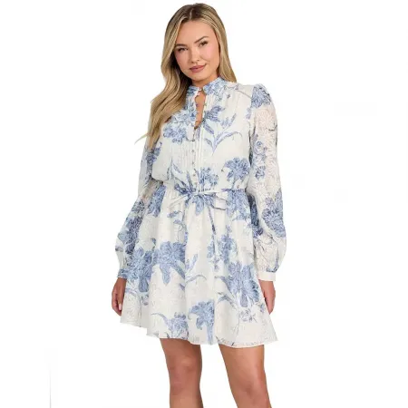 게스 W5GK07WH4K2 긴팔 짧은 원피스 142123627