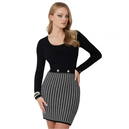 게스 W5RK12Z3KX0 긴팔 원피스 142123949