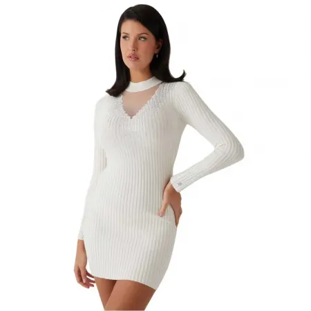 게스 W5RK14Z2Y50 긴팔 짧은 원피스 142123967