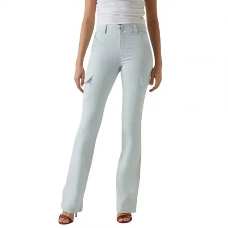 게스 W5GA1BW93CL Slim Fit 바지 142124179