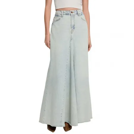 게스 W5RD95D5LQ1 데님 스커트 142124398