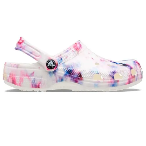 크록스  Classic Tie Dye 그래픽 Clog 샌들 142131356