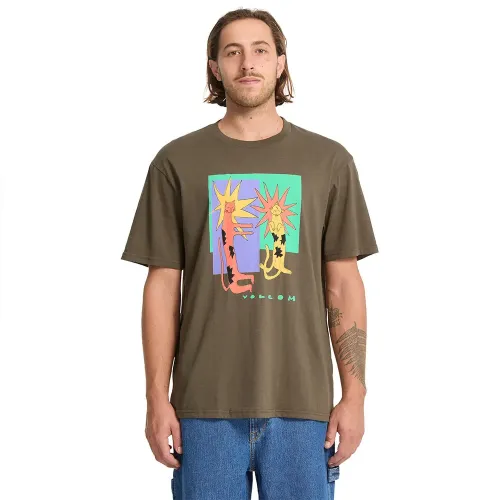 볼컴 Longo Cats Basic 반팔 티셔츠 142144544