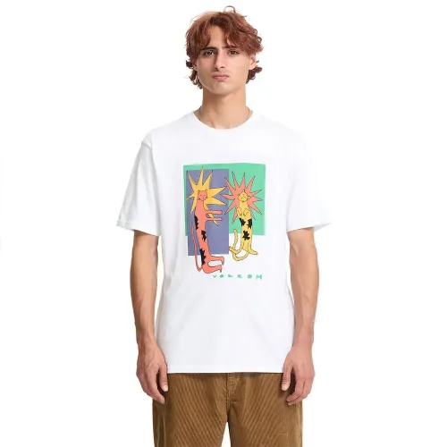 볼컴 Longo Cats Basic 반팔 티셔츠 142144545