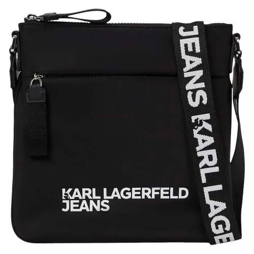 KARL LAGERFELD 에센셜 Flat 크로스백 142144891