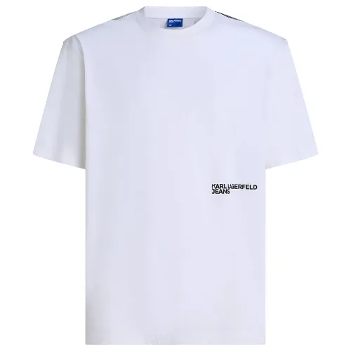 KARL LAGERFELD Face Relaxed Fit 티셔츠 142144896