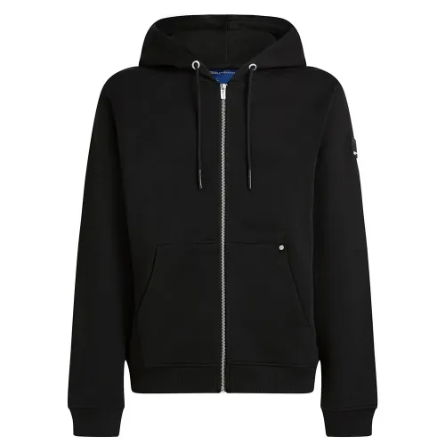 KARL LAGERFELD Patch Regular Fit 풀지퍼 스웨터 142144905