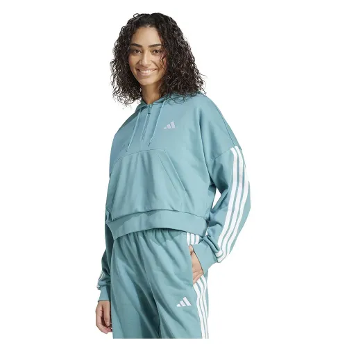 아디다스 에센셜s 3 Stripes French Terry 후드티 142156442